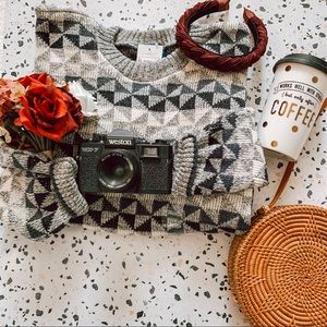 NWT Towncraft Oversized Boyfriend Sweater SZ L